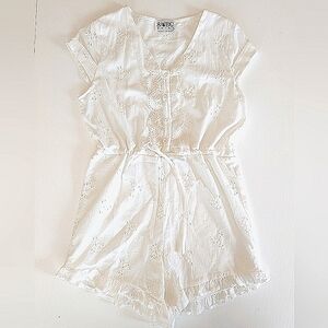 SABO SKIRT Eyelet Romper